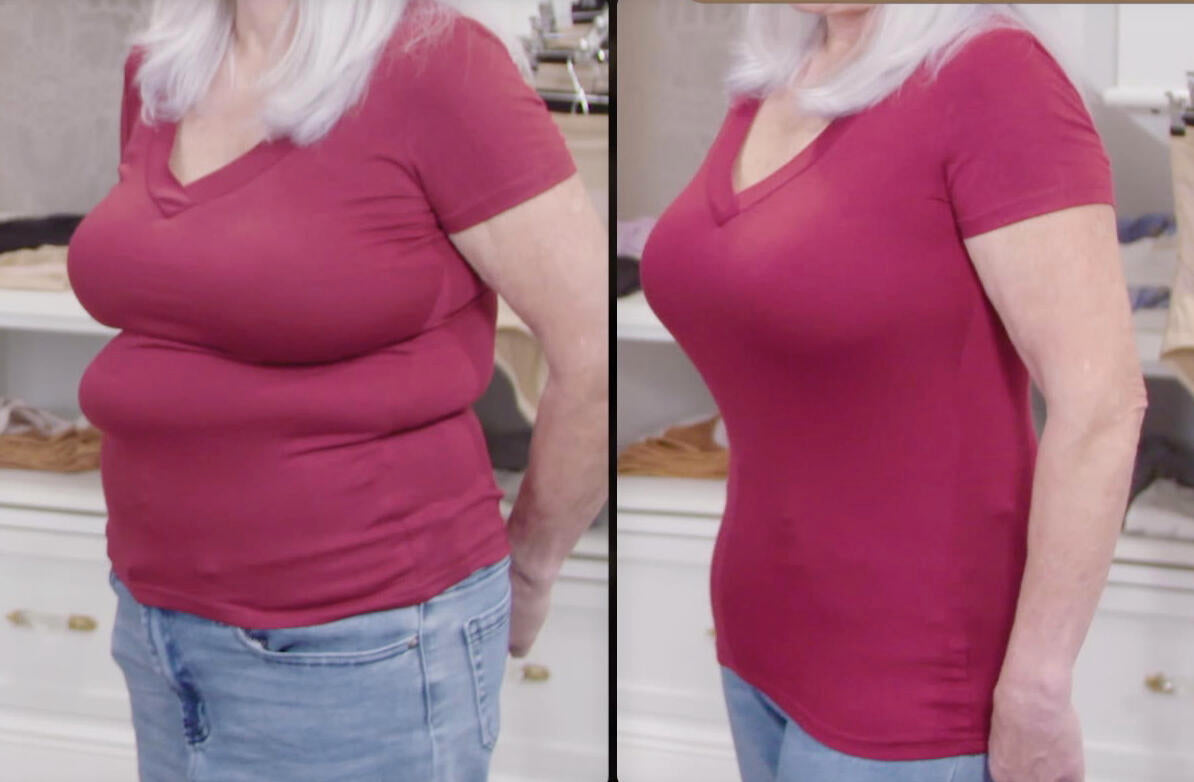 Faja con efecto reductor que define la silueta y realza los glúteos