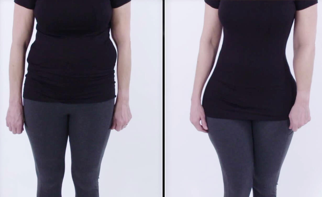 Faja con efecto reductor que define la silueta y realza los glúteos