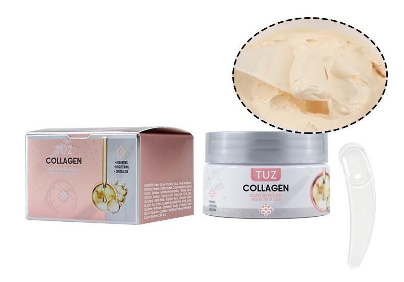 Crema Facial Nutritiva y Tonificadora de Colágeno 50gr TUZ – Rejuvenece, Reafirma y Nutre tu Piel